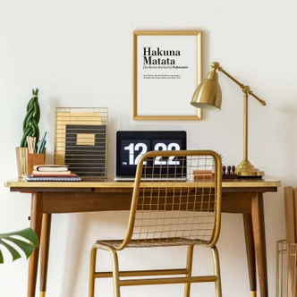 Poster Grammatik - Hakuna Matata Poster Grammatik - Hakuna Matata