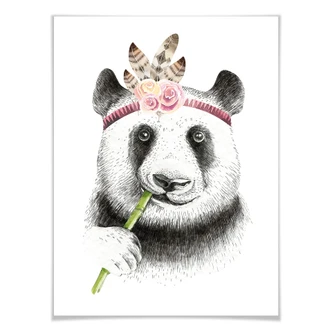 Poster Kvilis – Meisjespanda 