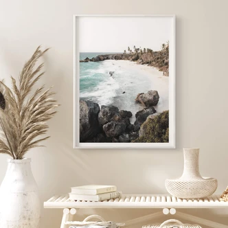 Póster Colombo - Playa en Barbados 