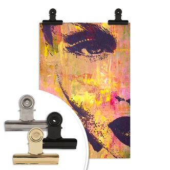 Poster Popart-Portret 