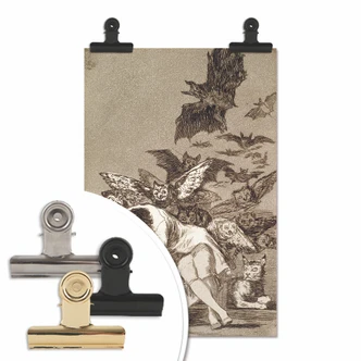 Poster de Goya - Der Schlaf der Vernunft gebiert Ungeheuer 