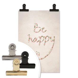 Poster Be happy 