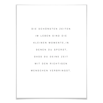 Poster - Die schönsten Zeiten 