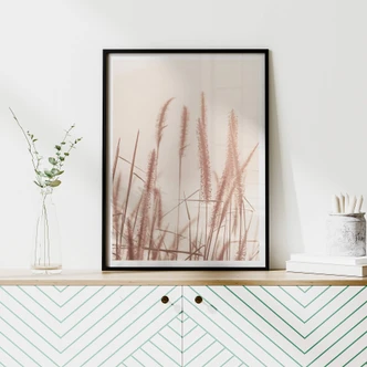 Poster Grass at Sea - Verticaal 