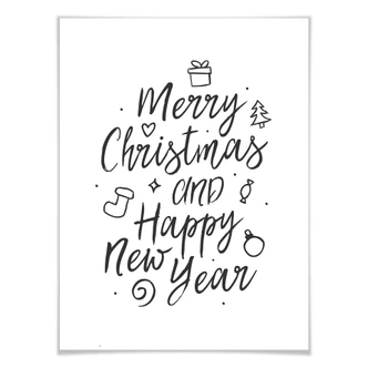 Poster Merry Christmas 