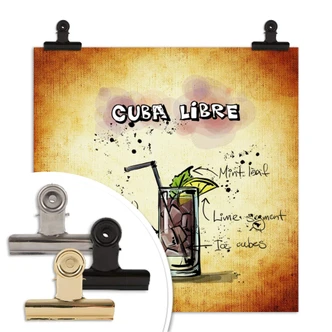 Poster Cuba Libre - Recept 