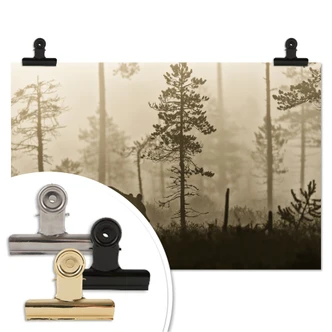 Poster Ove Linde - Ochtendnevel 