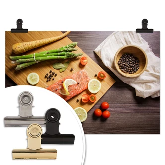 Poster Frischer Lachs 