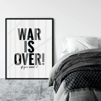 Poster - War is over 