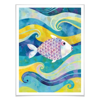 Poster Blanz - Der kleine Fisch 