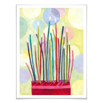 Poster Blanz - Bougies d'anniversaire Poster Blanz - Bougies d'anniversaire