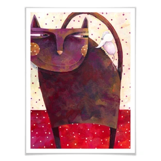Poster Blanz - Kat en Muis 