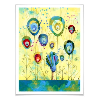 Poster Blanz – Peacock Feathers 