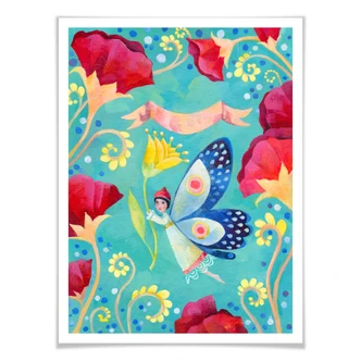 Poster Blanz - Schmetterling 