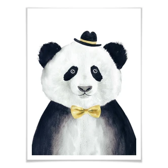 Poster Cuddly Gentleman 