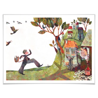 Póster Blanz - El cartero 