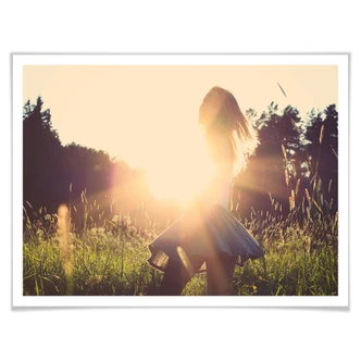 Poster Dancing in the sun 