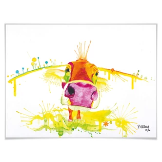 Póster Buttafly - Becerro loco 