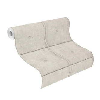 Betonlook behang, steen behang Factory V grijs 