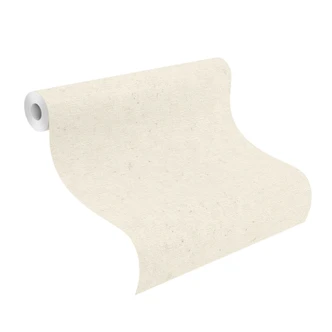 Eenheidsbehang, monochroom vliesbehang Factory V wit 