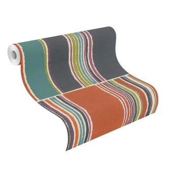 Rasch Papier peint intissé à motifs Florentine III Terracotta 