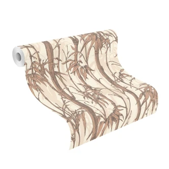 Rasch Papier peint intissé à motifs Florentine III brun sépia 