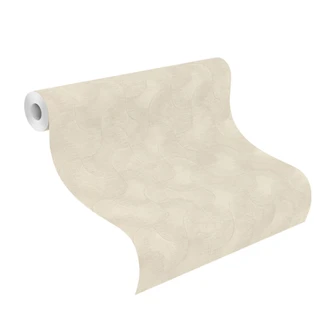 patroon behang, vliesbehang Sky Lounge beige-champagne 
