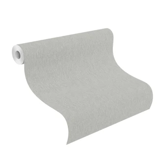 Unitapete, Vliestapete Sky Lounge silber, grau 