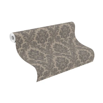 Rasch papier peint intissé, papier peint à motifs Trianon XIII taupe 