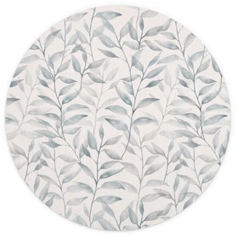 Papel Pintado Delicate Watercolour Leaves - Gris suave - Decoración con flores - Redondo - Autoadhesivo/no tejido Papel Pintado Delicate Watercolour Leaves - Gris suave - Decoración con flores - Redondo - Autoadhesivo/no tejido