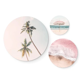 Wandcirkel Set Sisi & Seb - Summer Feeling (3-delig) 