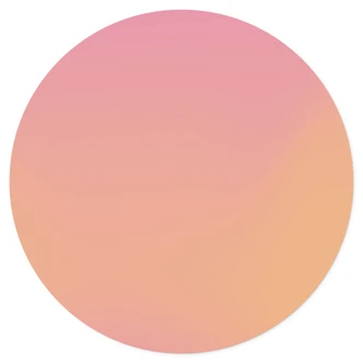 Vinilo decorativo Ombre - Helado de frambuesa - Redondo 