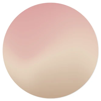 Naklejka na ścianę Ombre - Świt - Okrągła Naklejka na ścianę Ombre - Świt - Okrągła