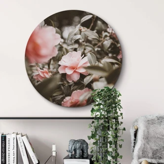 Wandcirkel Annie - Pink Roses 