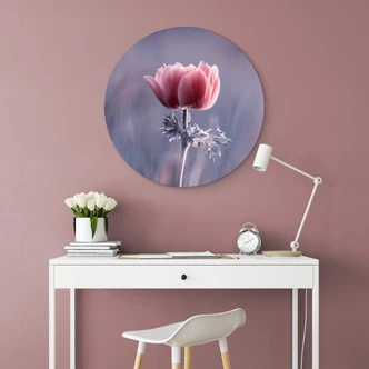 Wandcirkel Bravin - The Red Flower 