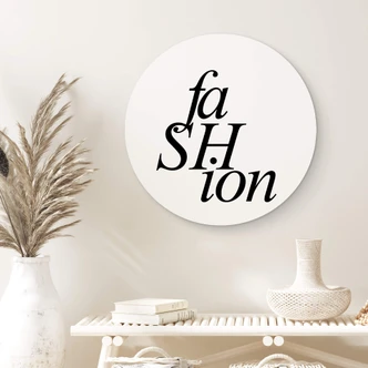 Alu-Dibond Fashion 01 - Rund Alu-Dibond Fashion 01 - Rund