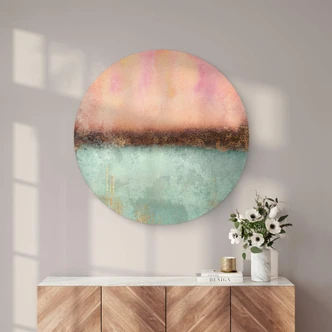 Wandcirkel Fredriksson - Abstract Summer 