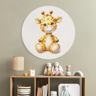 Wandcirkel Kleine giraffe - Magnusson 