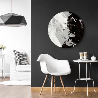 Alu-Dibond Milk & Coffee - Rund Alu-Dibond Milk & Coffee - Rund