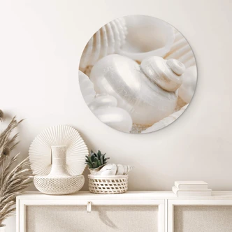 Wandcirkel Parelmoer 