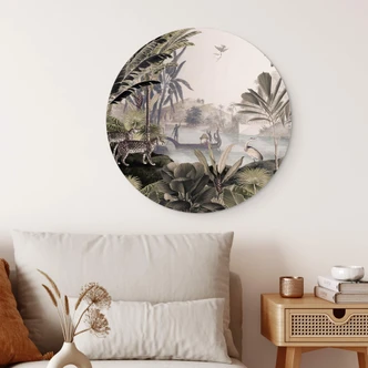 Wandcirkel Sir Edward - Luipaarden Wandcirkel Sir Edward - Luipaarden