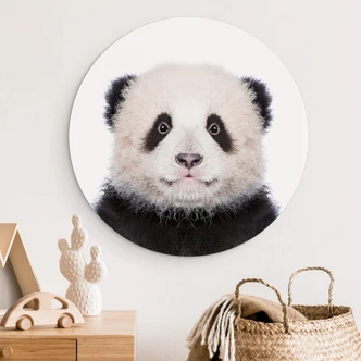 Wandcirkel Sisi & Seb - Baby Panda Wandcirkel Sisi & Seb - Baby Panda