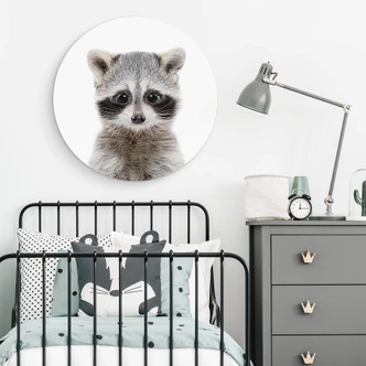 Wandcirkel Sisi & Seb - Baby Wasbeertje Wandcirkel Sisi & Seb - Baby Wasbeertje