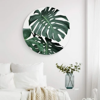 Wandcirkel Sisi & Seb - Monstera Wandcirkel Sisi & Seb - Monstera