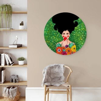 Wandcirkel Hülya - The Red Apple 