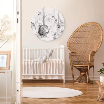 Wandcirkel Kvilis - Dierenvrienden in het Bos 