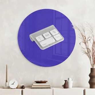 Glasbild Tastatur des Lebens - Pozdniakov - Rund 