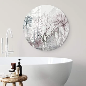 Glasbild Sir Edward - Meereswunder - Rund 