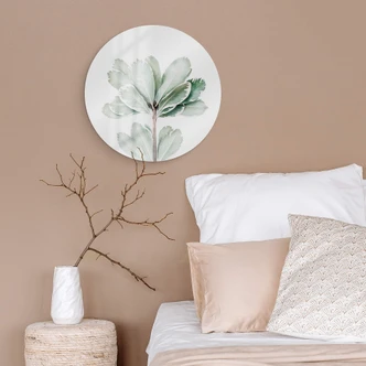 Glasbild Sisi & Seb - Botanik - Rund Glasbild Sisi & Seb - Botanik - Rund