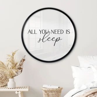 Poster All you need is sleep 